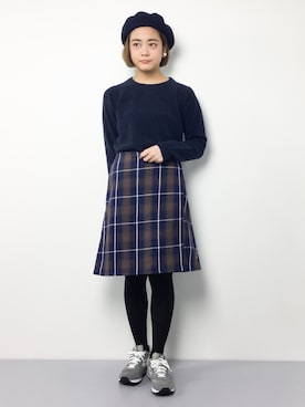 ずちに。さん（レディース・160cm）の冬コーディネート