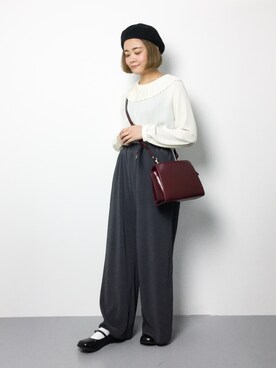 ずちに。さん(レディース・160cm)の冬コーディネート