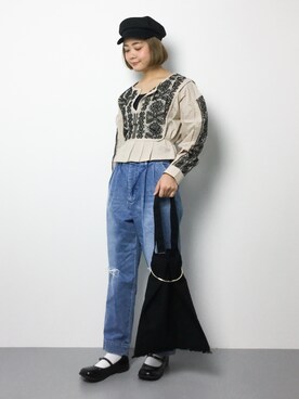 ずちに。さん（レディース・160cm）の冬コーディネート