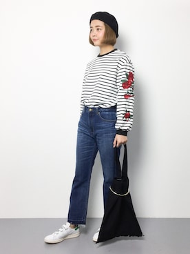 ずちに。さん（レディース・160cm）の冬コーディネート