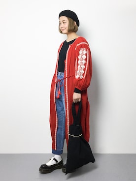 ずちに。さん（レディース・160cm）の冬コーディネート