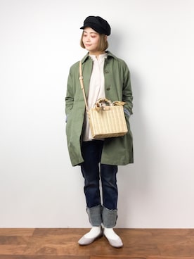 ずちに。さん（レディース・160cm）の冬コーディネート