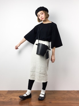 ずちに。さん（レディース・160cm）の冬コーディネート