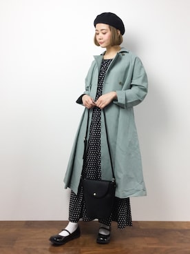 「Another Edition（アナザーエディション）のアイテム（ワンピース/ドレス）」を使った、ずちに。さん（レディース・160cm）の冬コーディネート