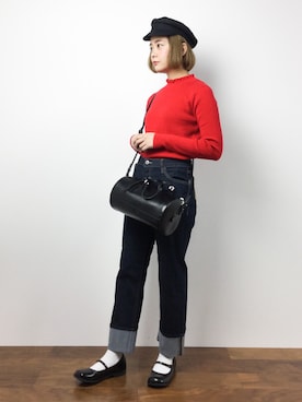 ずちに。さん(レディース・160cm)の冬コーディネート