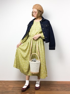 ずちに。さん（レディース・160cm）の冬コーディネート