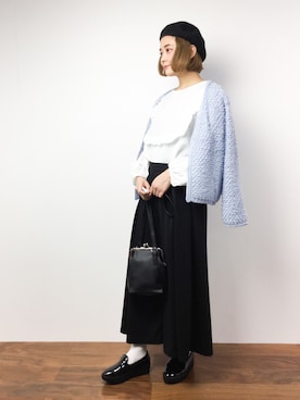 ずちに。さん（レディース・160cm）の冬コーディネート