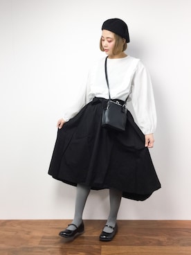 ずちに。さん（レディース・160cm）の冬コーディネート