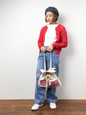 ずちに。さん（レディース・160cm）の冬コーディネート