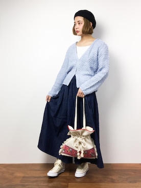 ずちに。さん（レディース・160cm）の冬コーディネート