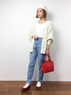 ずちに。さん(レディース・160cm)の冬コーディネート