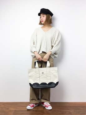 ずちに。さん（レディース・160cm）の冬コーディネート