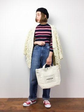 ずちに。さん（レディース・160cm）の冬コーディネート