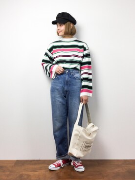 ずちに。さん(レディース・160cm)の冬コーディネート