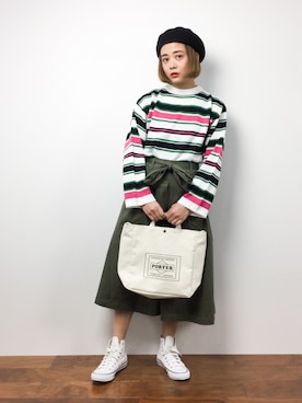 ずちに。さん(レディース・160cm)の冬コーディネート