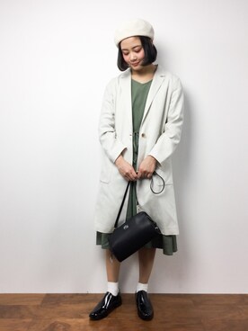 ずちに。さん（レディース・160cm）の冬コーディネート