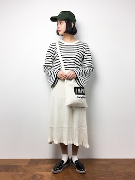 ずちに。さん(レディース・160cm)の冬コーディネート