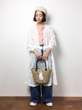 「Myalka（ミャルカ）のアイテム」を使った、ずちに。さん（レディース・160cm）の冬コーディネート