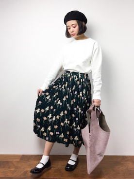 ずちに。さん（レディース・160cm）の冬コーディネート