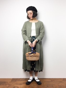 ずちに。さん(レディース・160cm)の冬コーディネート