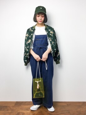 「AVAN LILY（アヴァンリリィ）のアイテム（ジャケット/アウター）」を使った、ずちに。さん（レディース・160cm）の冬コーディネート