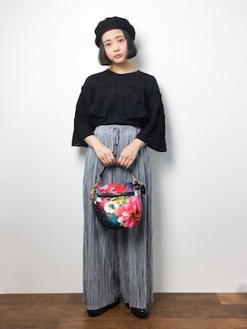 ずちに。さん（レディース・160cm）の冬コーディネート