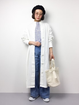 ずちに。さん（レディース・160cm）の冬コーディネート