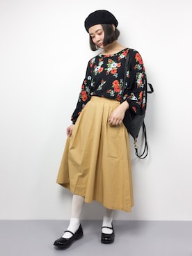 ずちに。さん（レディース・160cm）の春コーディネート