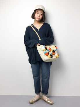 ずちに。さん(レディース・160cm)の春コーディネート