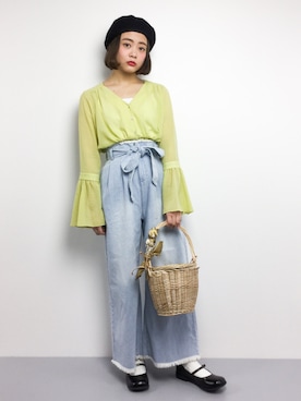 ずちに。さん（レディース・160cm）の春コーディネート