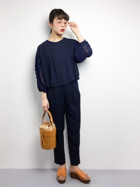 ずちに。さん(レディース・160cm)の春コーディネート