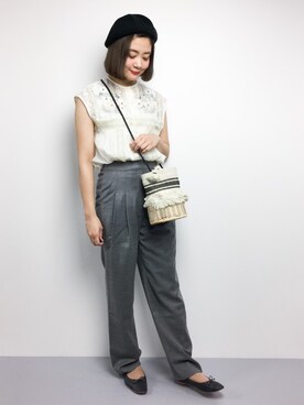 ずちに。さん（レディース・160cm）の春コーディネート