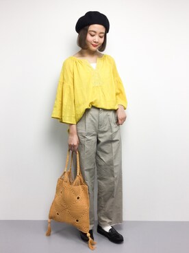 ずちに。さん(レディース・160cm)の春コーディネート