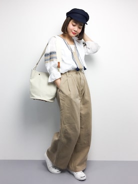 ずちに。さん（レディース・160cm）の春コーディネート