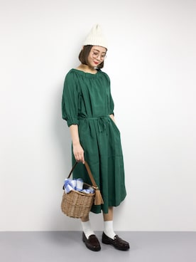 ずちに。さん(レディース・160cm)の春コーディネート
