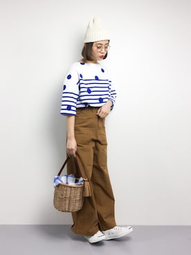 ずちに。さん(レディース・160cm)の春コーディネート
