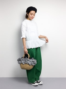 ずちに。さん（レディース・160cm）の春コーディネート