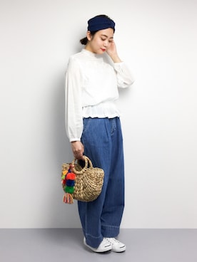 ずちに。さん（レディース・160cm）の春コーディネート