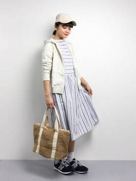 ずちに。さん（レディース・160cm）の春コーディネート