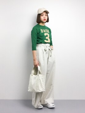 ずちに。さん（レディース・160cm）の春コーディネート