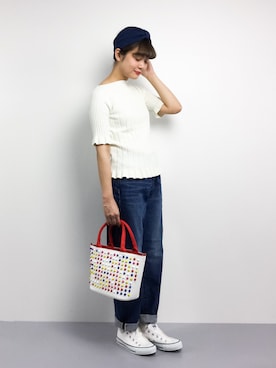 ずちに。さん(レディース・160cm)の春コーディネート