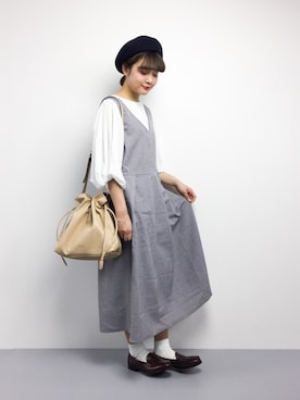 ずちに。さん(レディース・160cm)の春コーディネート