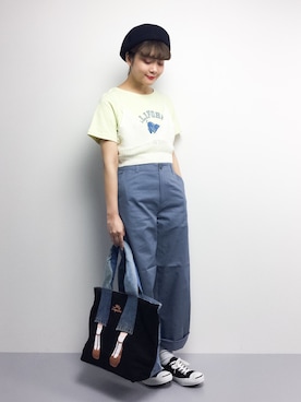 ずちに。さん（レディース・160cm）の春コーディネート