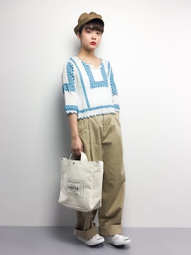 ずちに。さん（レディース・160cm）の春コーディネート