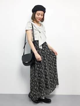 ずちに。さん(レディース・160cm)の春コーディネート