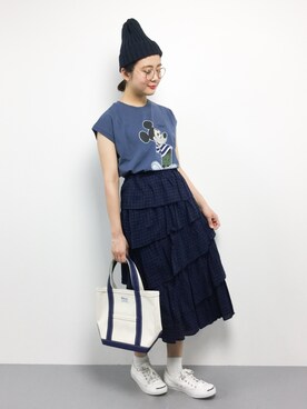 ずちに。さん（レディース・160cm）の春コーディネート