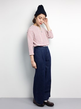 ずちに。さん(レディース・160cm)の春コーディネート