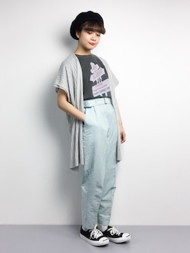 ずちに。さん(レディース・160cm)の春コーディネート