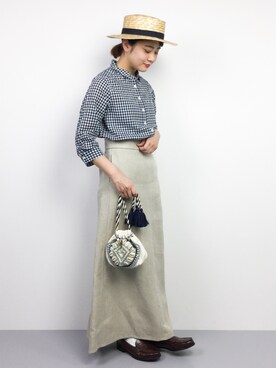 ずちに。さん(レディース・160cm)の春コーディネート