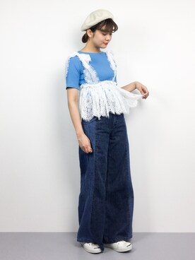 ずちに。さん（レディース・160cm）の春コーディネート